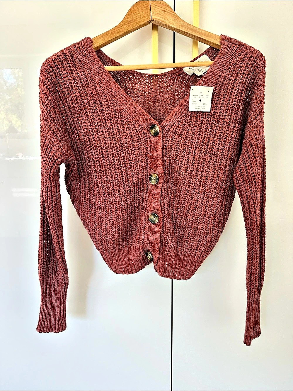 Jessica Simpson Knit Cardigan Small NWT